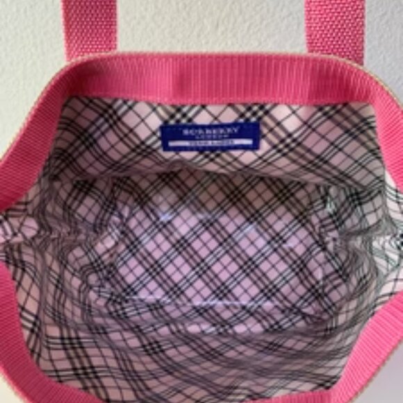 EUC Burberry Blue Label Reversable Mini Tote Bag - Picture 7 of 7